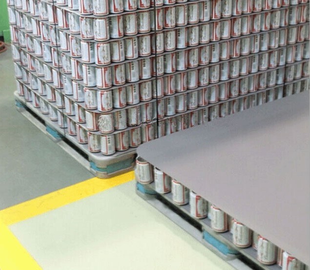 Beverage can layer pad