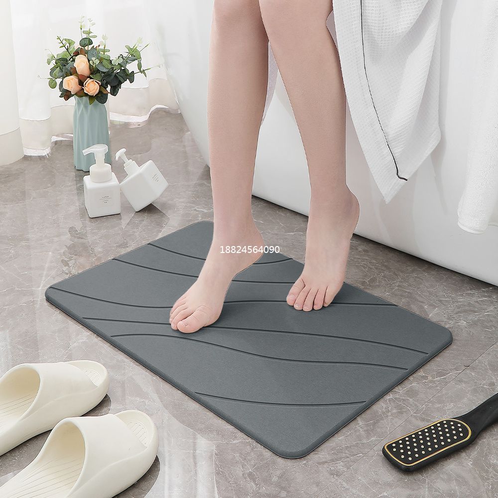 Quick Dry Water Absorbent Diatomite Bath Mat (2).jpg